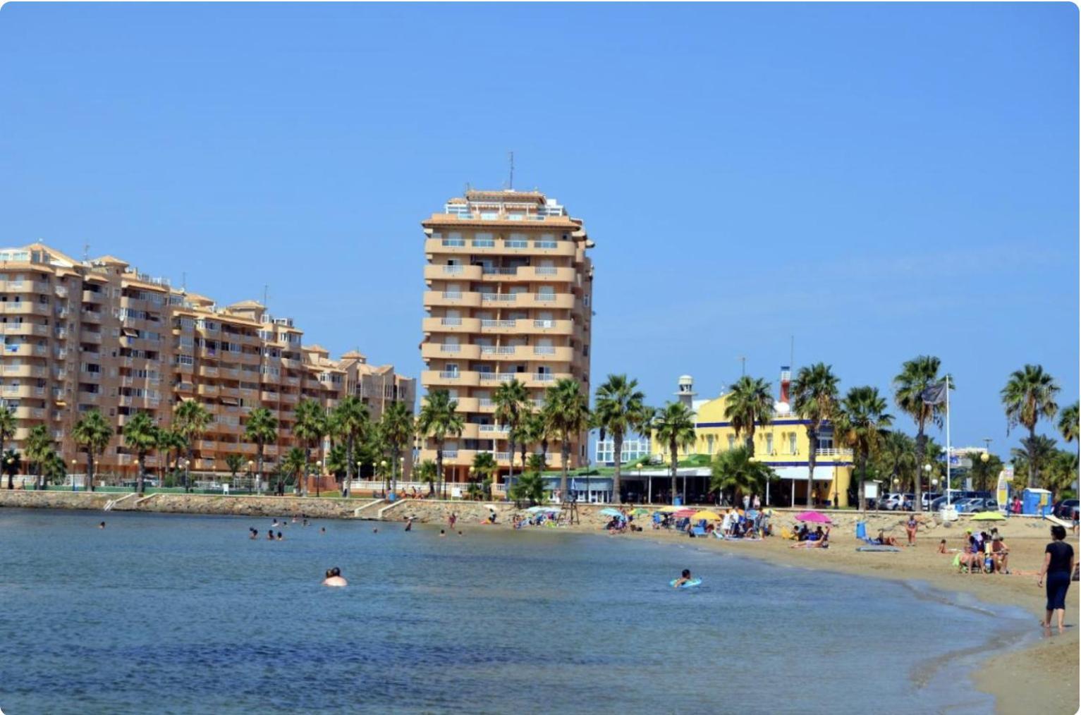 Lmha02 Villas De Frente Marino La Manga 外观 照片